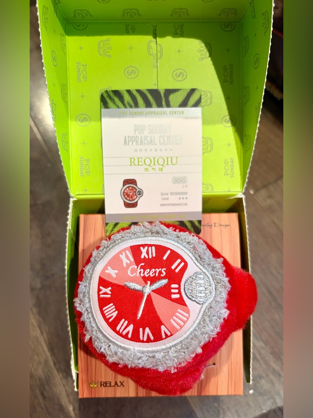 POP SUNDAY Relax Watch 2.0
Confirmed REQIQIU